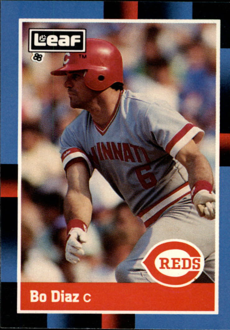 1988 Leaf/Donruss Baseball Cards       191     Bo Diaz